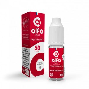 Fraise Rhubarbe 10ml par Alfaliquid