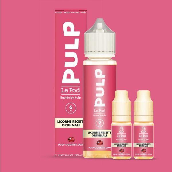 Licorne Recette Originale Le Pod 60ml par Pulp – Image 2