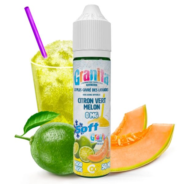 Citron vert Melon Soft Granita par Alfaliquid
