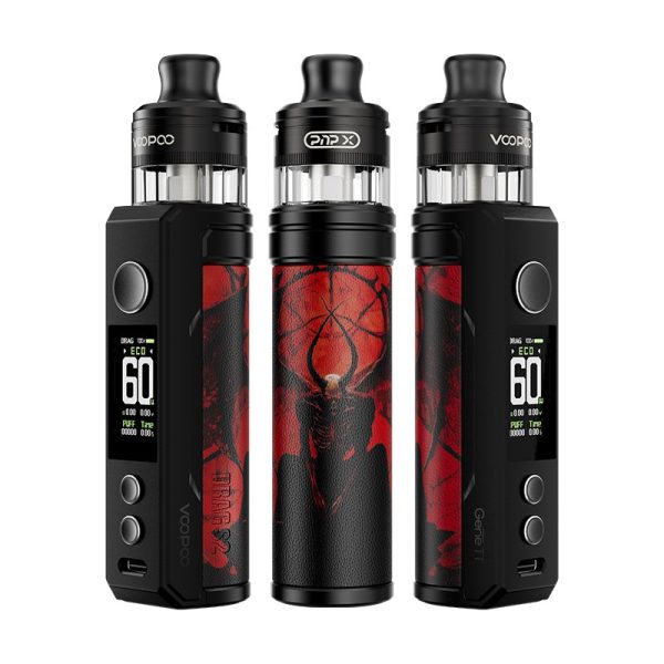 Bundle Kit Drag S2 Limited Edition Voopoo + 3 x 50ml Liquide Hellfest par Cloud Vapor – Image 3