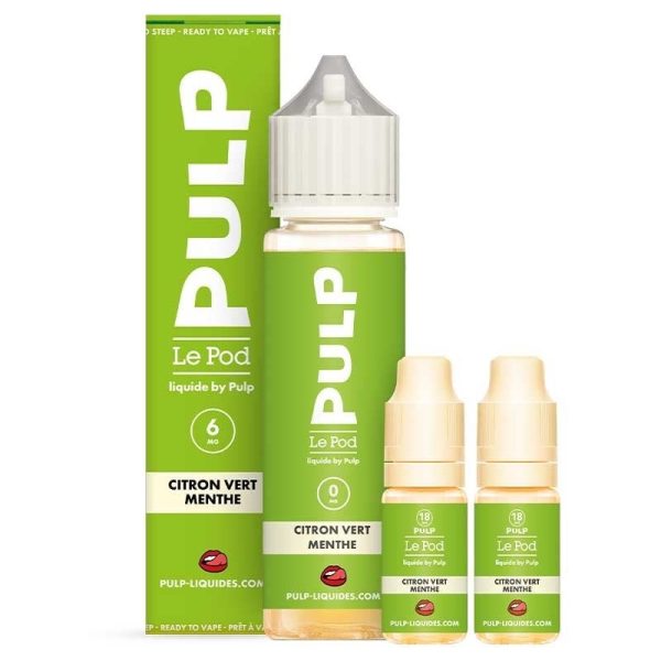 Citron Vert Menthe Le Pod 60ml par Pulp – Image 2