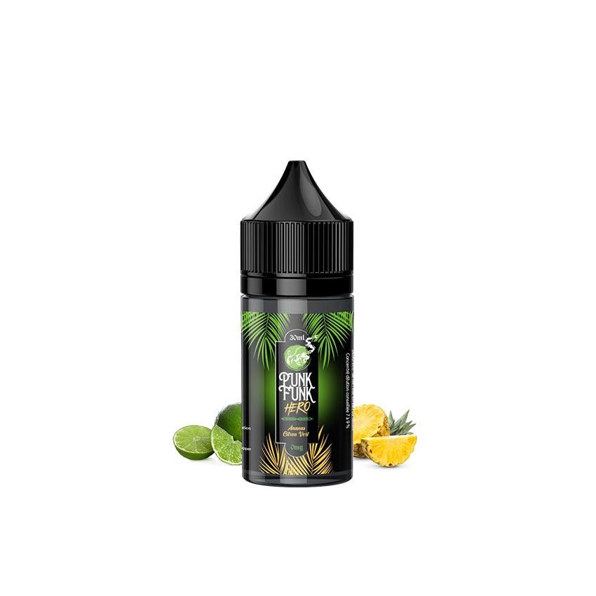 Concentré Ananas Citron Vert 30ml par Punk Funk Hero