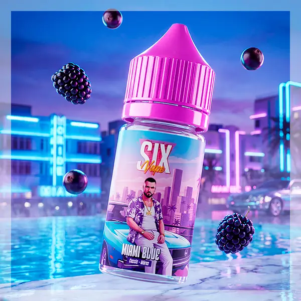 Concentré Miami Blue Six Vape par Levest