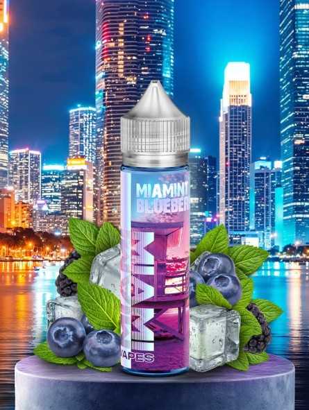 Miamint Blueberry Miami Vapes par Millesime
